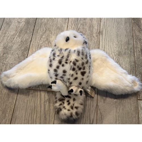 Folkmanis snowy owl - snowy, plush